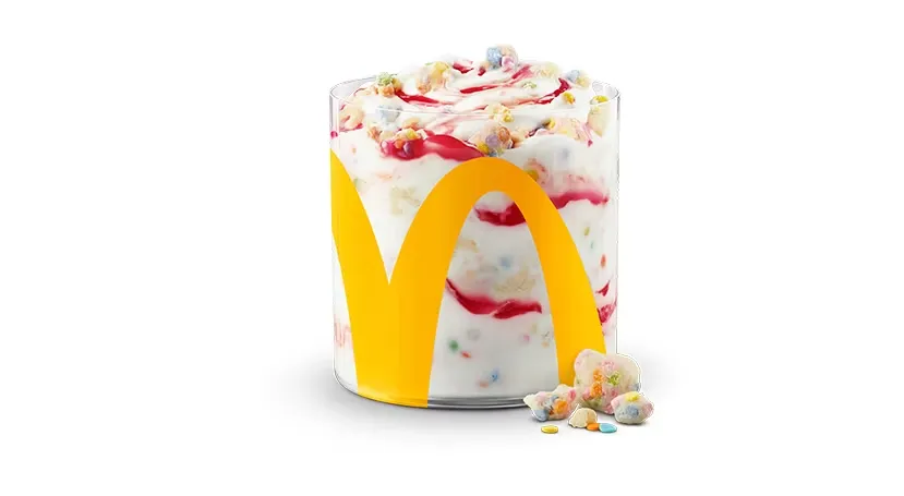 Mcdonald's Menu Canada 2026 138 Birthday Cake McFlurry