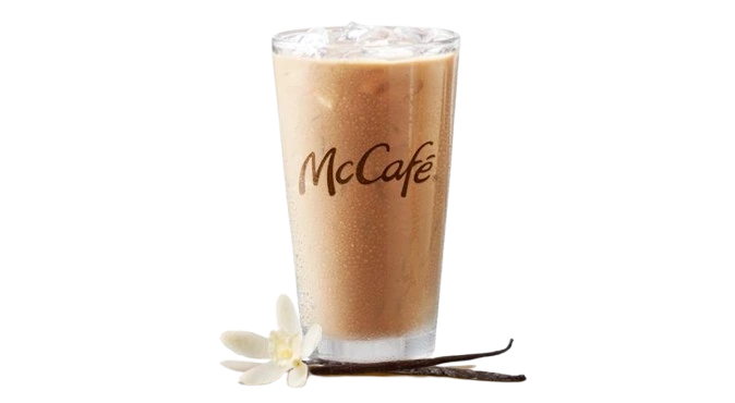 Mcdonald's Menu Canada 2026 188 Iced Coffee with Suger Free Syrup