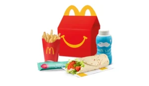 Mcdonald's Menu Canada 2026 233 Lettuce and Tomato Snack Wrap Happy Meal