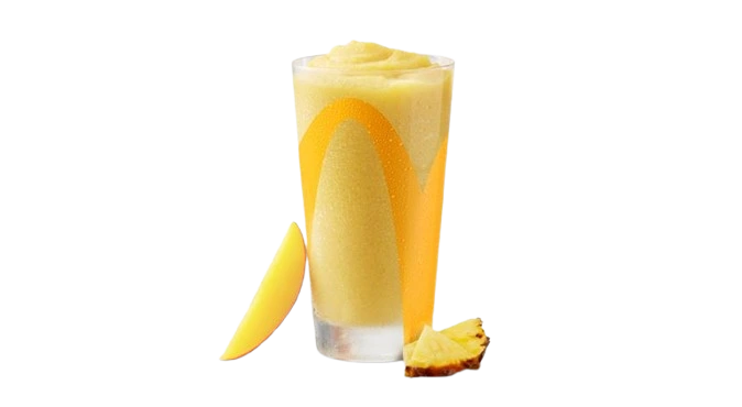 Mcdonald's Menu Canada 2026 158 Mango Pineapple Real Fruit Smoothie