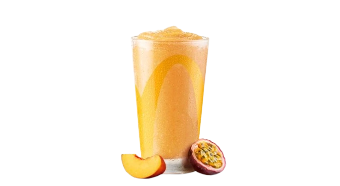Mcdonald's Menu Canada 2026 141 Peach Passion Fruit Real Fruit Smoothie