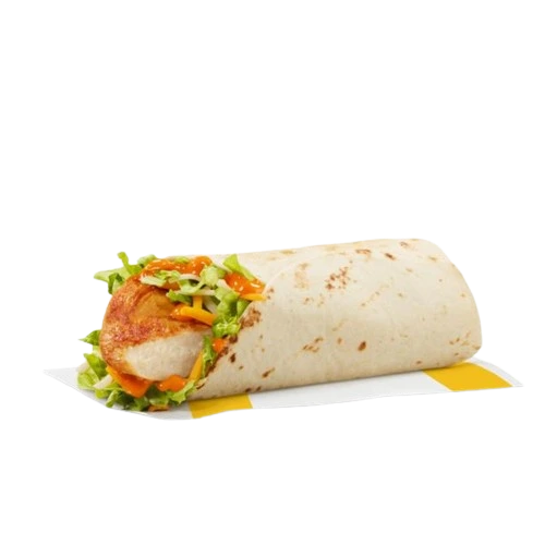 Mcdonald's Menu Canada 2026 82 Spicy Buffalo Chicken Snake Wrap with Grilled Chicken