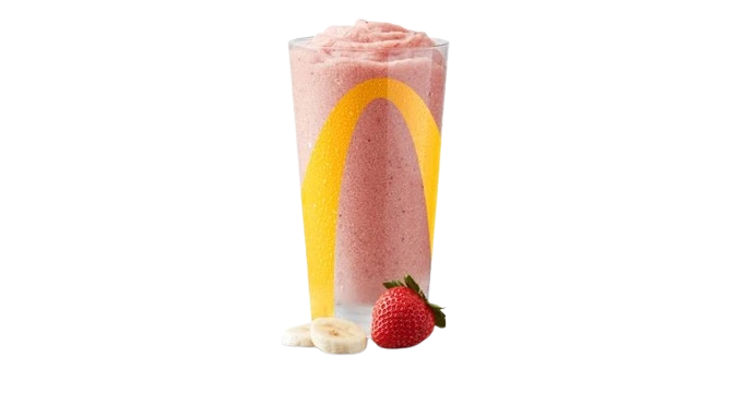Mcdonald's Menu Canada 2026 190 Strawberry Pineapple Real Fruit Smoothie